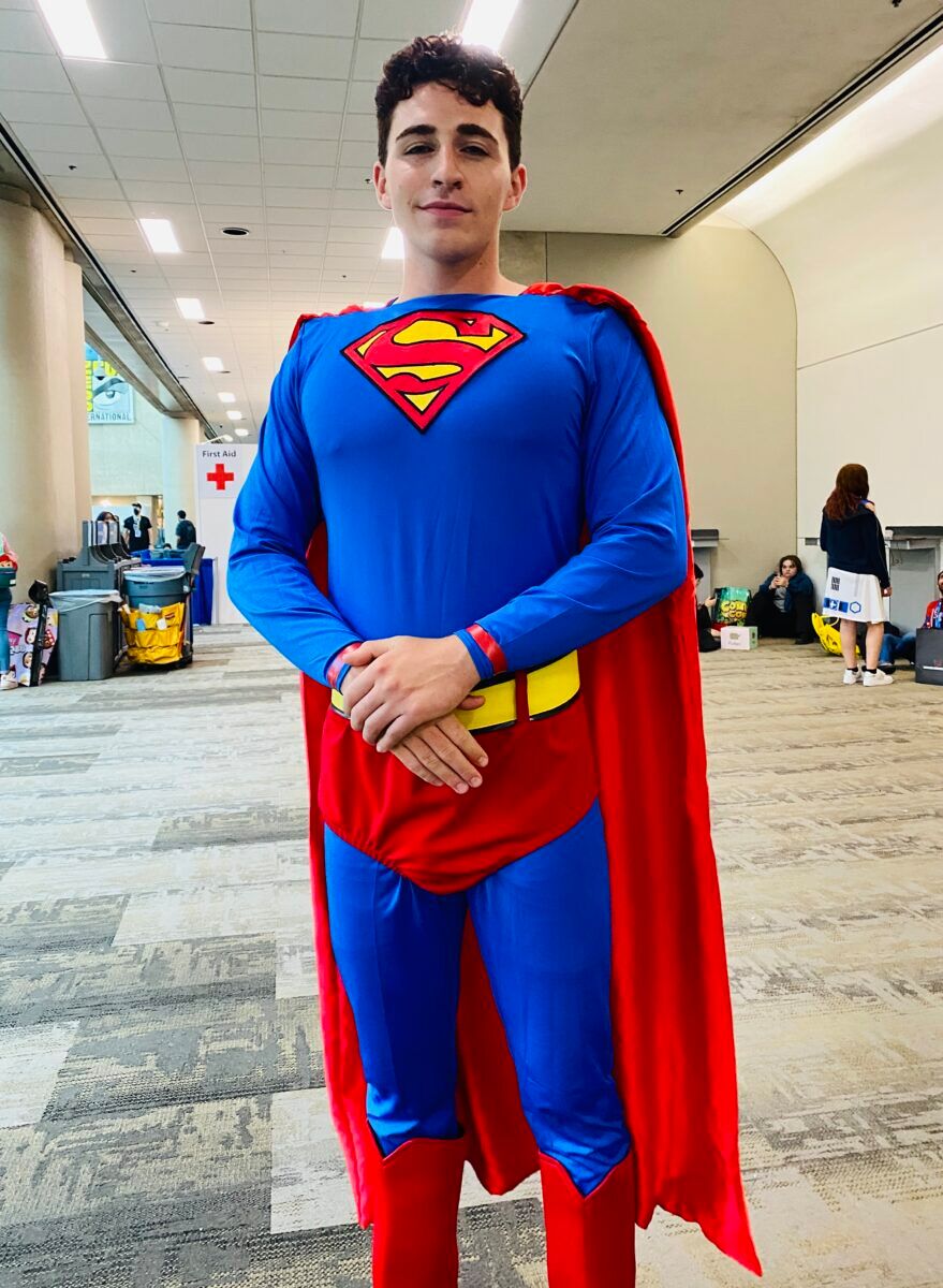 This Superman has the wholesome cornfed look down pat.