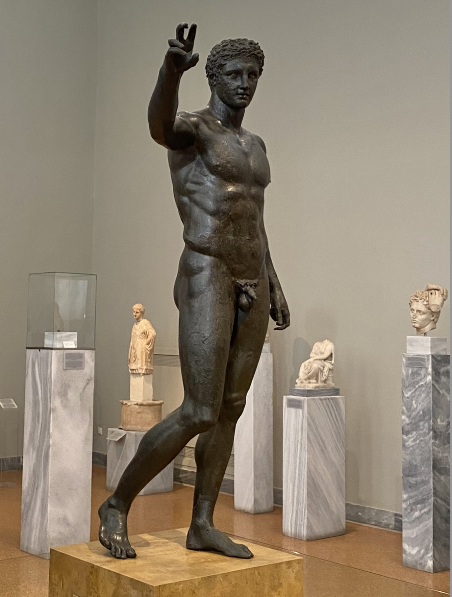 Antikythera Ephebe, 330 BC, National Archaeological Museum 