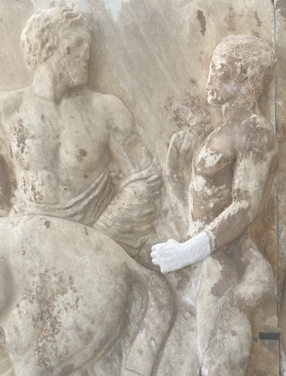 From the Parthenon Frieze, 440s BC, The Acropolis Museum