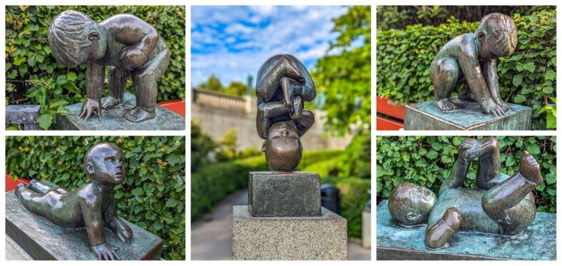 Statues at Vigeland Sculpture Park