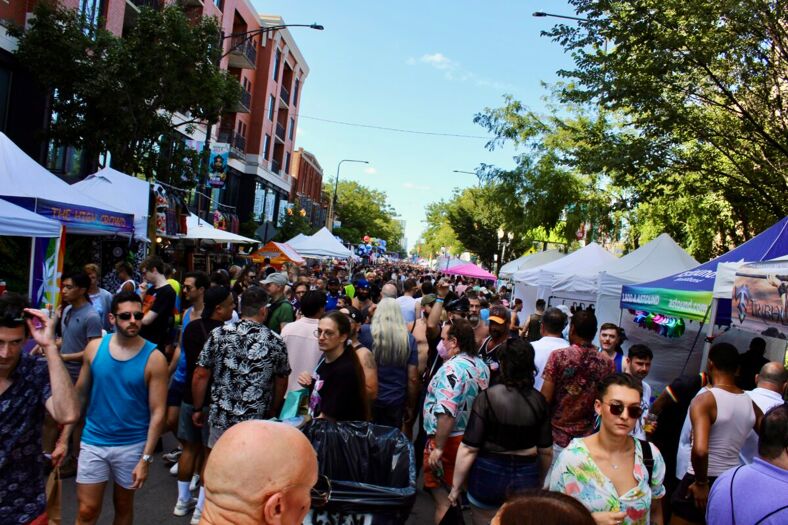 Photo of the crowd at Market Days