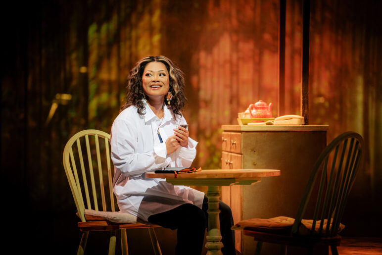 Marsha Songcome as Katie in Joyride! The Musical