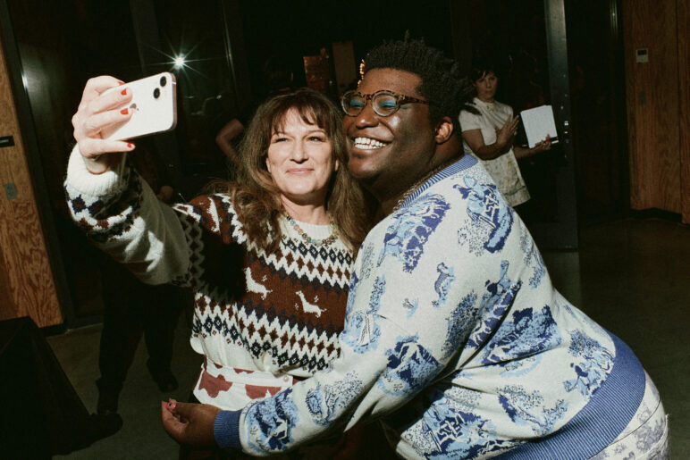 Ana Gasteyer and Larry Owens at Susan Alexandra and Rachel Antonoff''s NYFW Presentation Hosted by Ketel One Vodka