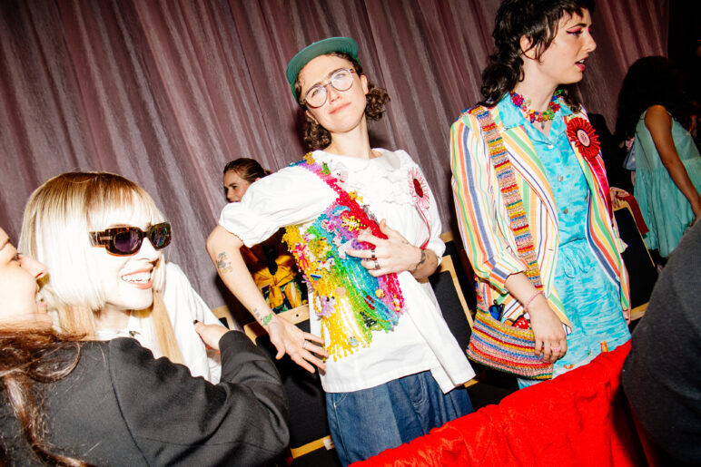 Ella Emhoff at Susan Alexandra and Rachel Antonoff's NYFW Presentation Hosted by Ketel One Vodka