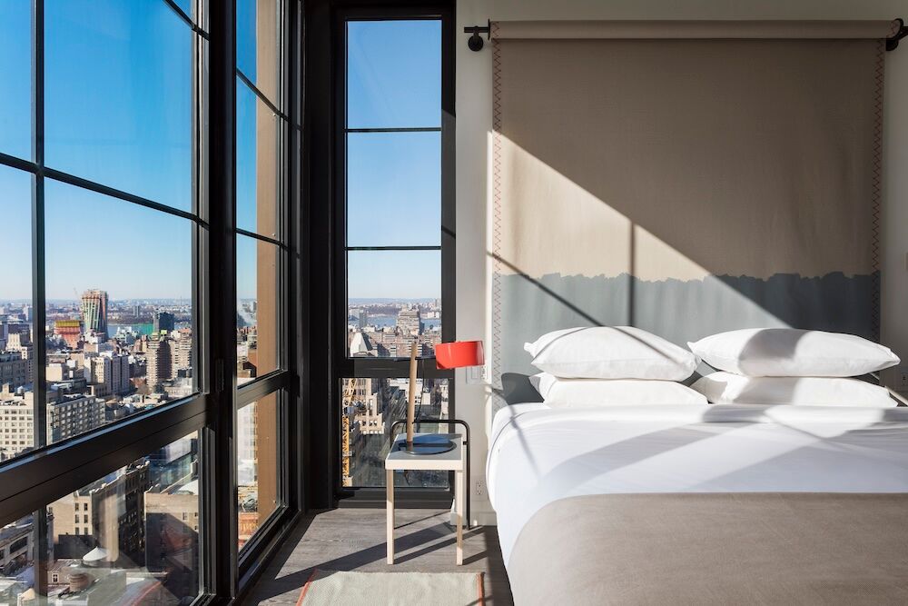 King room at Moxy Chelsea
