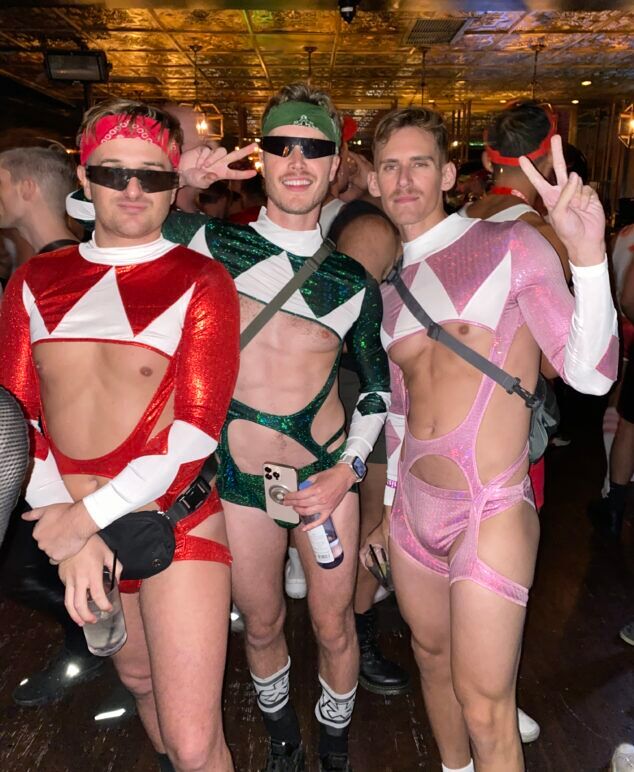 Power Rangers at Halloweenie