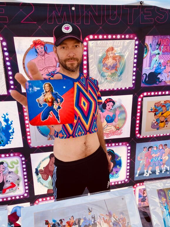 Wonder Woman at PS Pride