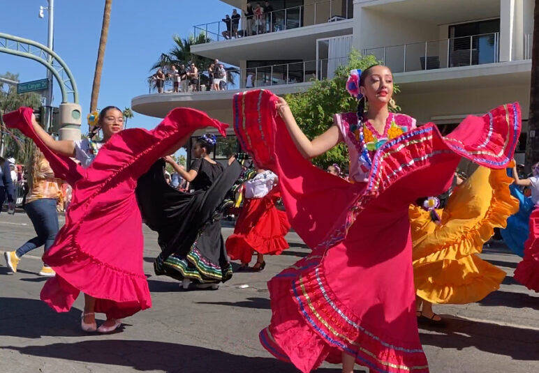 HIgh School Dancers at Palm Springs Pride