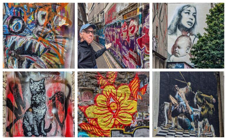 Just some of the street art in Bristol