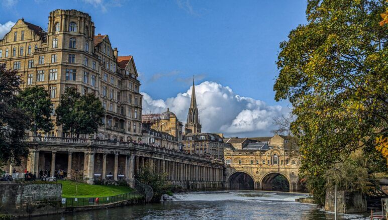 Charming view of the city