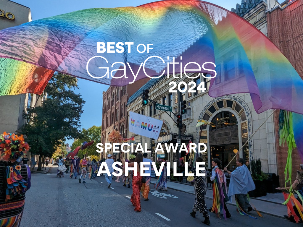 Best of GayCities Special Award Asheville