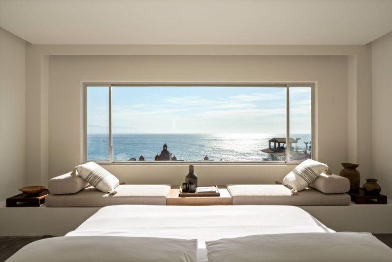 Spectacular views from a suite at The Tryst Puerto Vallarta