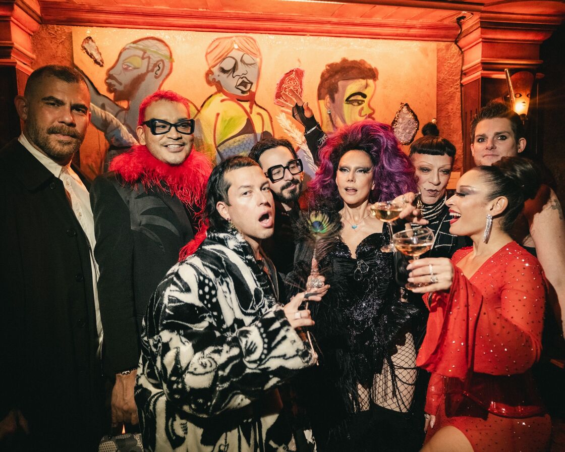 Cabaret at the Kit Kat Club pre-show party, December 18, 2024.. Photo by Luis Suarez.