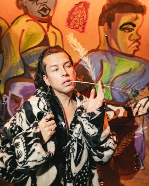 Cabaret at the Kit Kat Club pre-show party, December 18, 2024.. Photo by Luis Suarez.