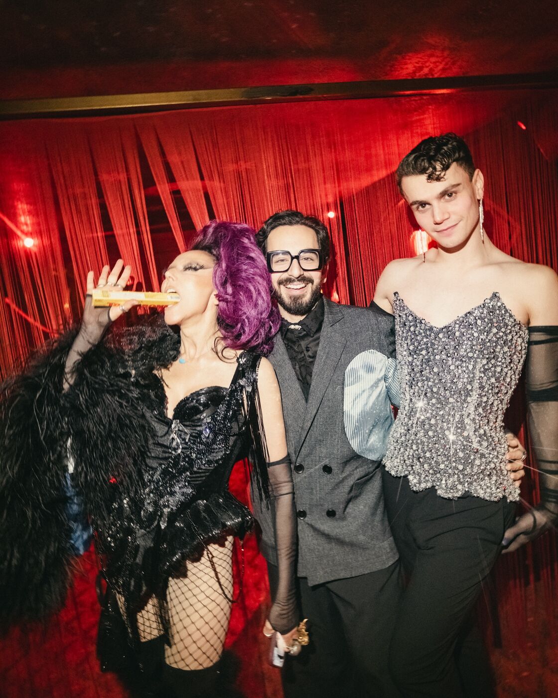 Cabaret at the Kit Kat Club post-show party, December 18, 2024.. Photo by Luis Suarez.