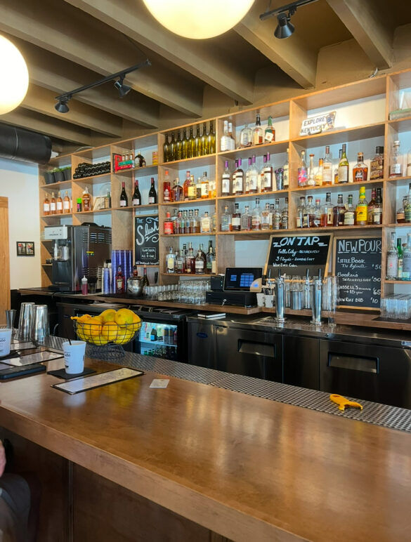 Interior view of Mr. Tubs