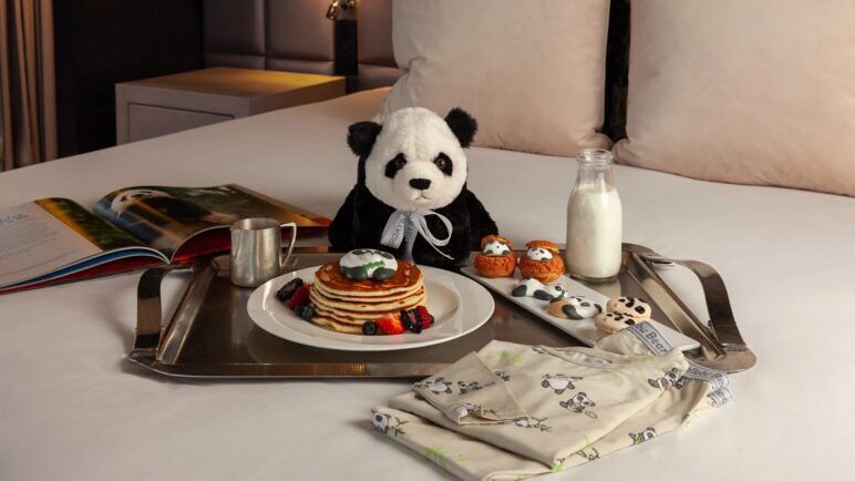 The Watergate Hotel's panda-themed offerings