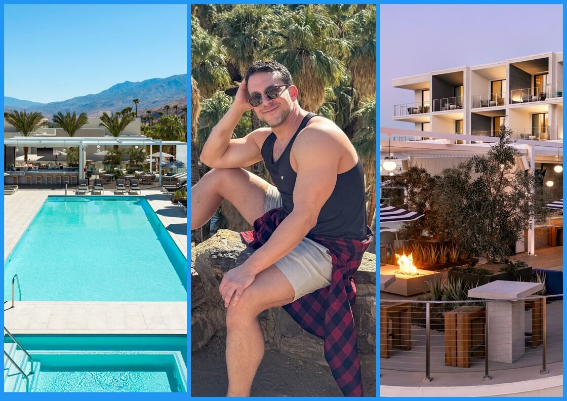 Ivan Quintanilla at the Thompson Palm Springs