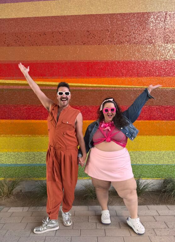 Ravi Roth and Alysse Dalessandro at Thompson Hotel Palm Springs