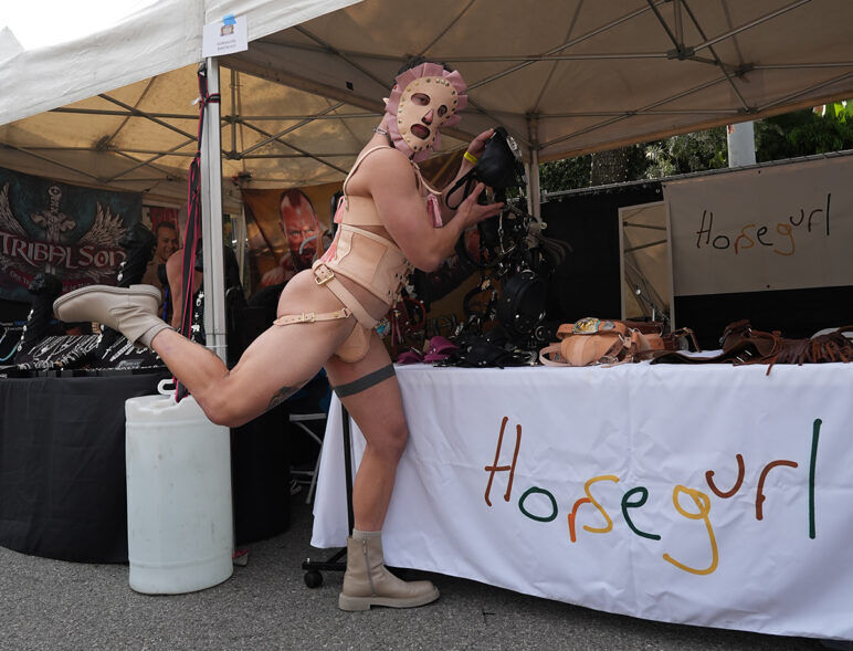 Horsegurl stand at Off Sunset 2025