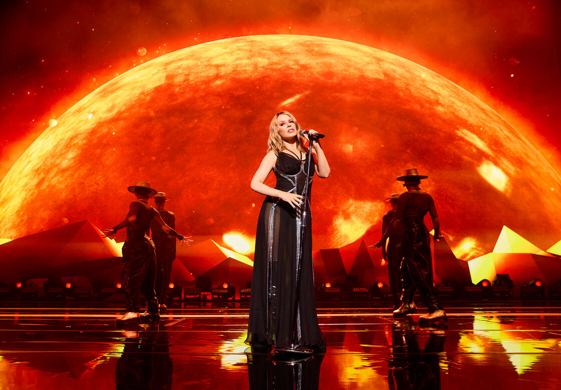 Kylie Minogue Tension Tour.