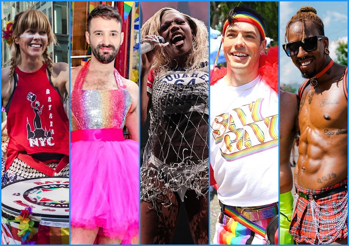Composite of Pride events