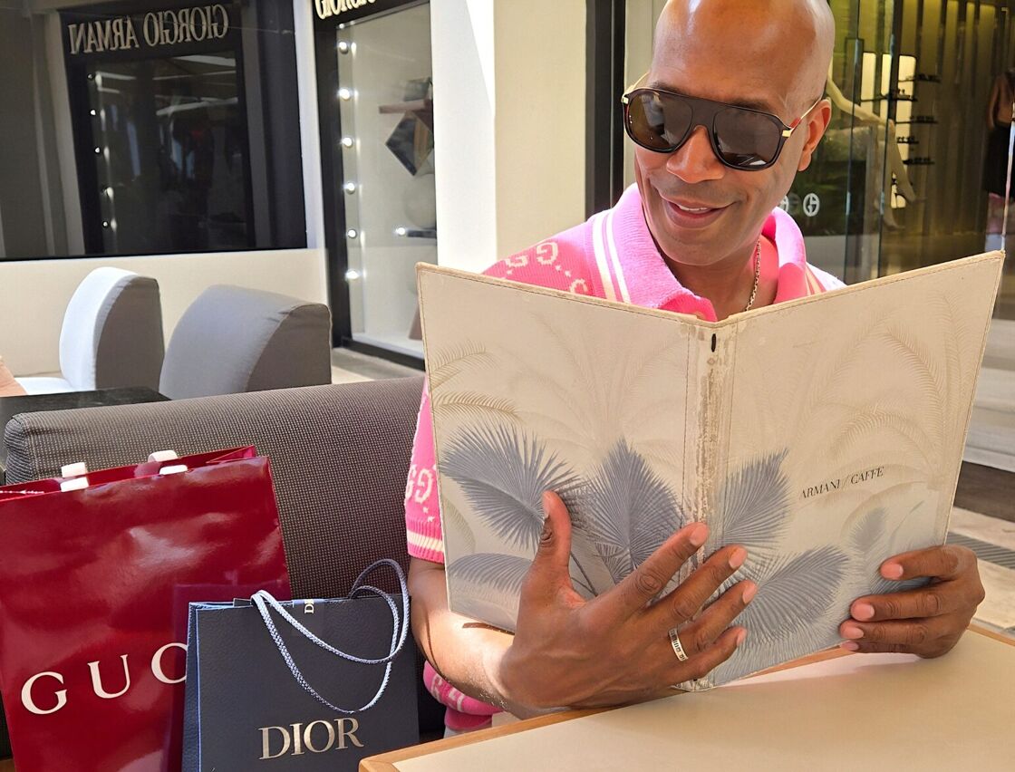 Barnette Holston in Cannes, France.