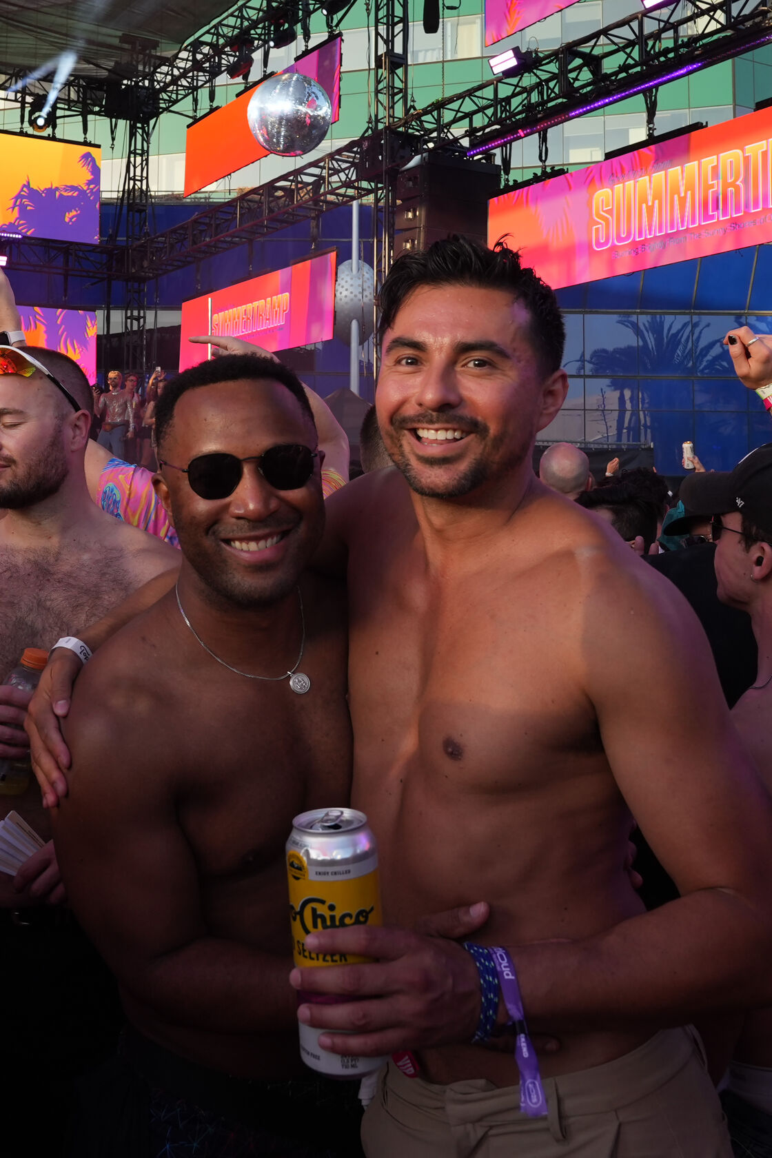 Stephen Dorame and friend at Summertramp