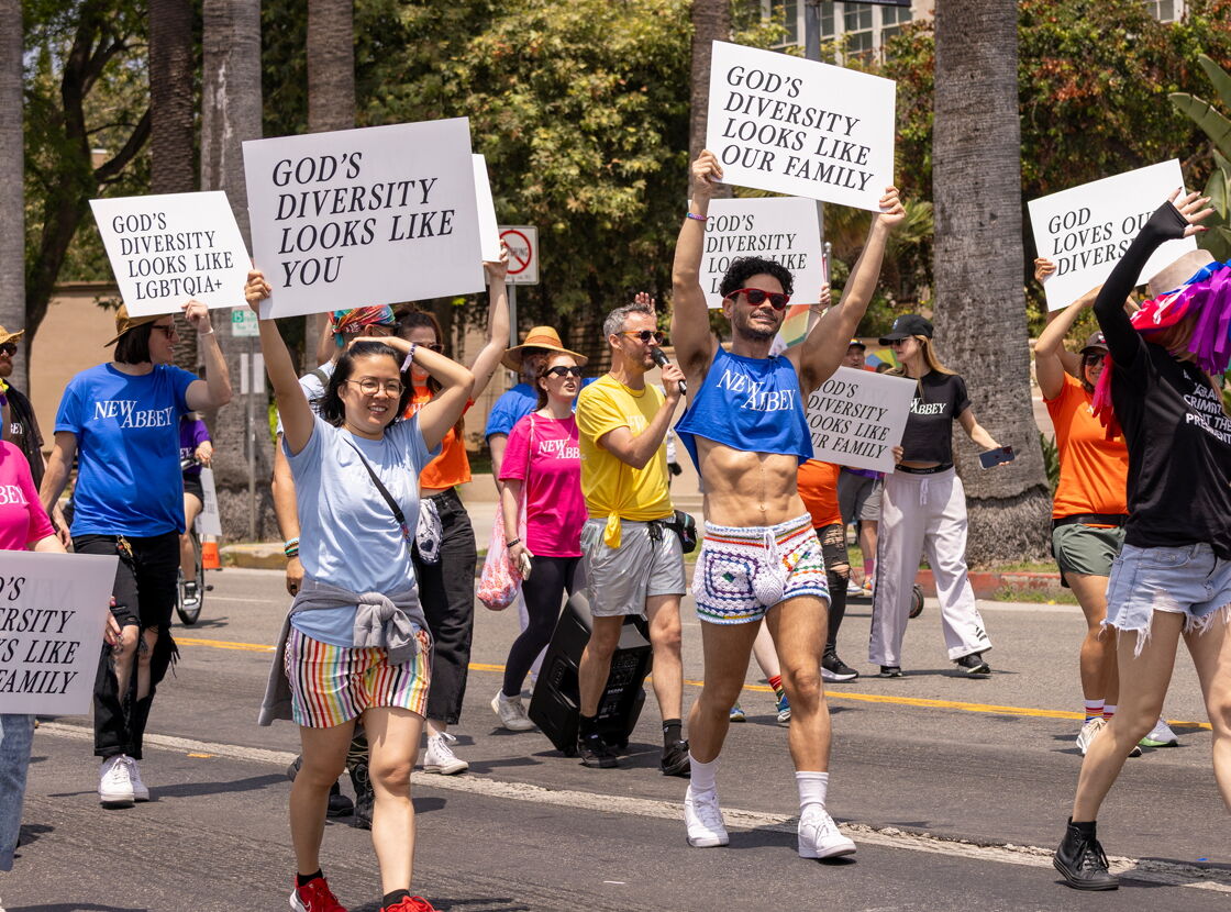 Gay Man in Knitted Shorts