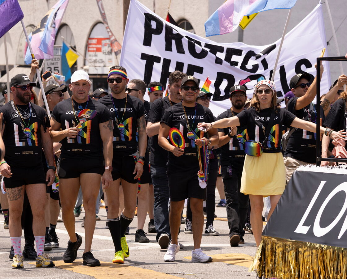 Love Unites marchers