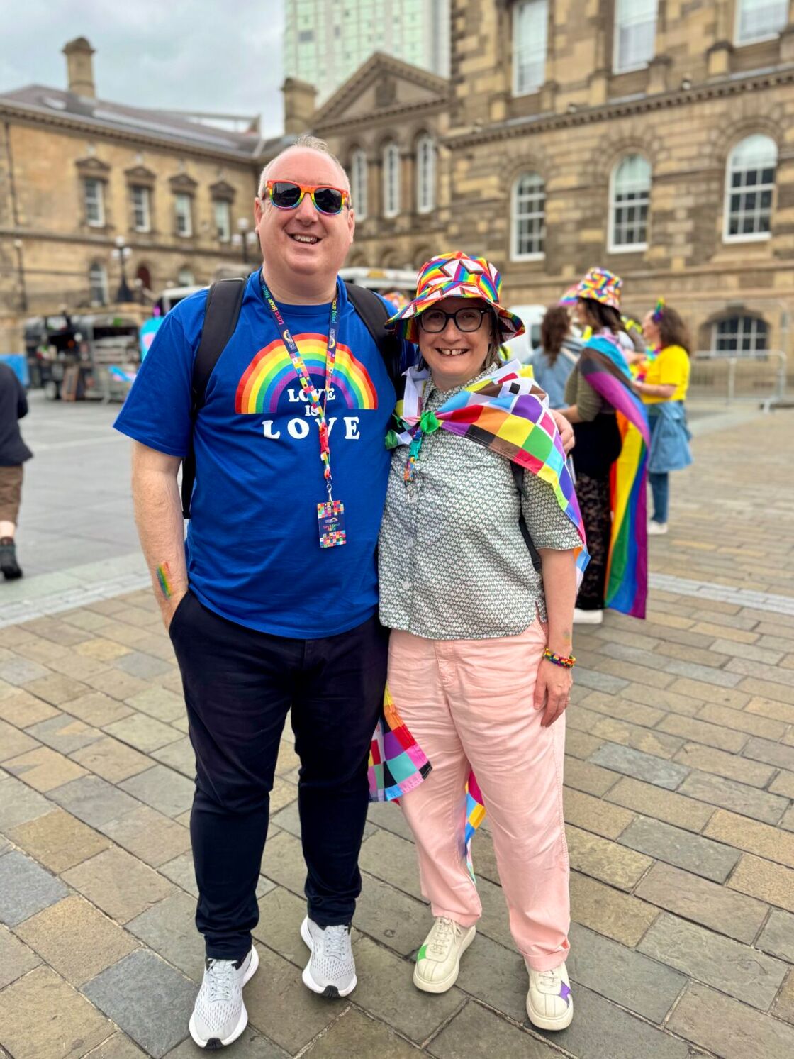 the entire community attends Belfast Pride in Northern Ireland