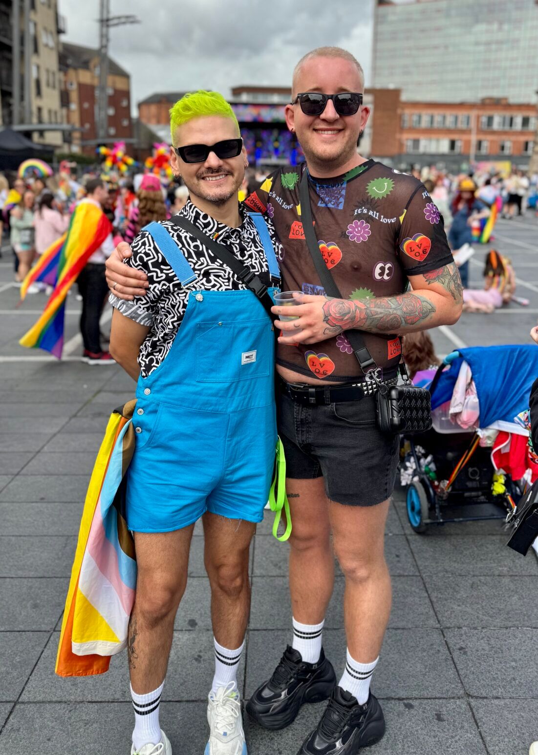 gay boys meet at Belfast Pride and get engaged