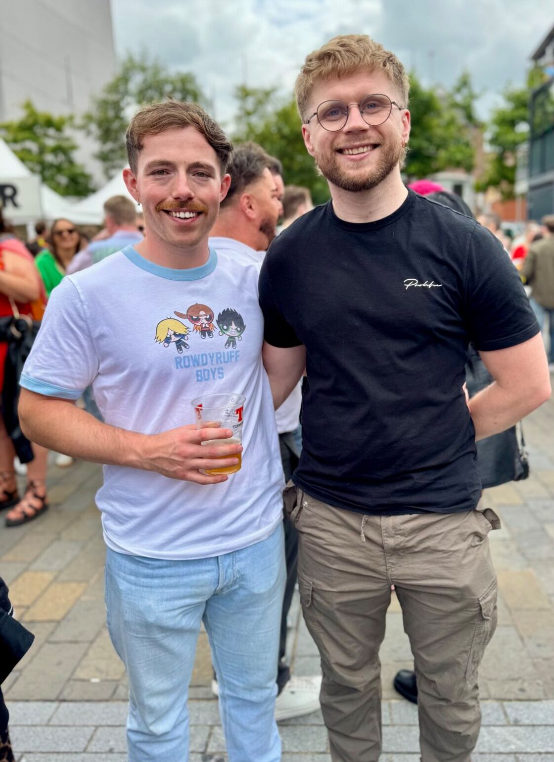young gay couple in Belfast