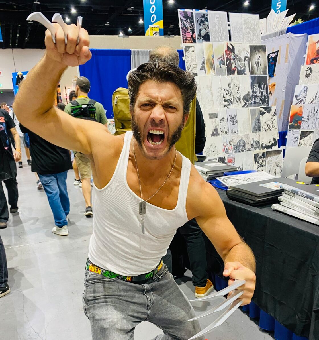 Growling at Comic Con