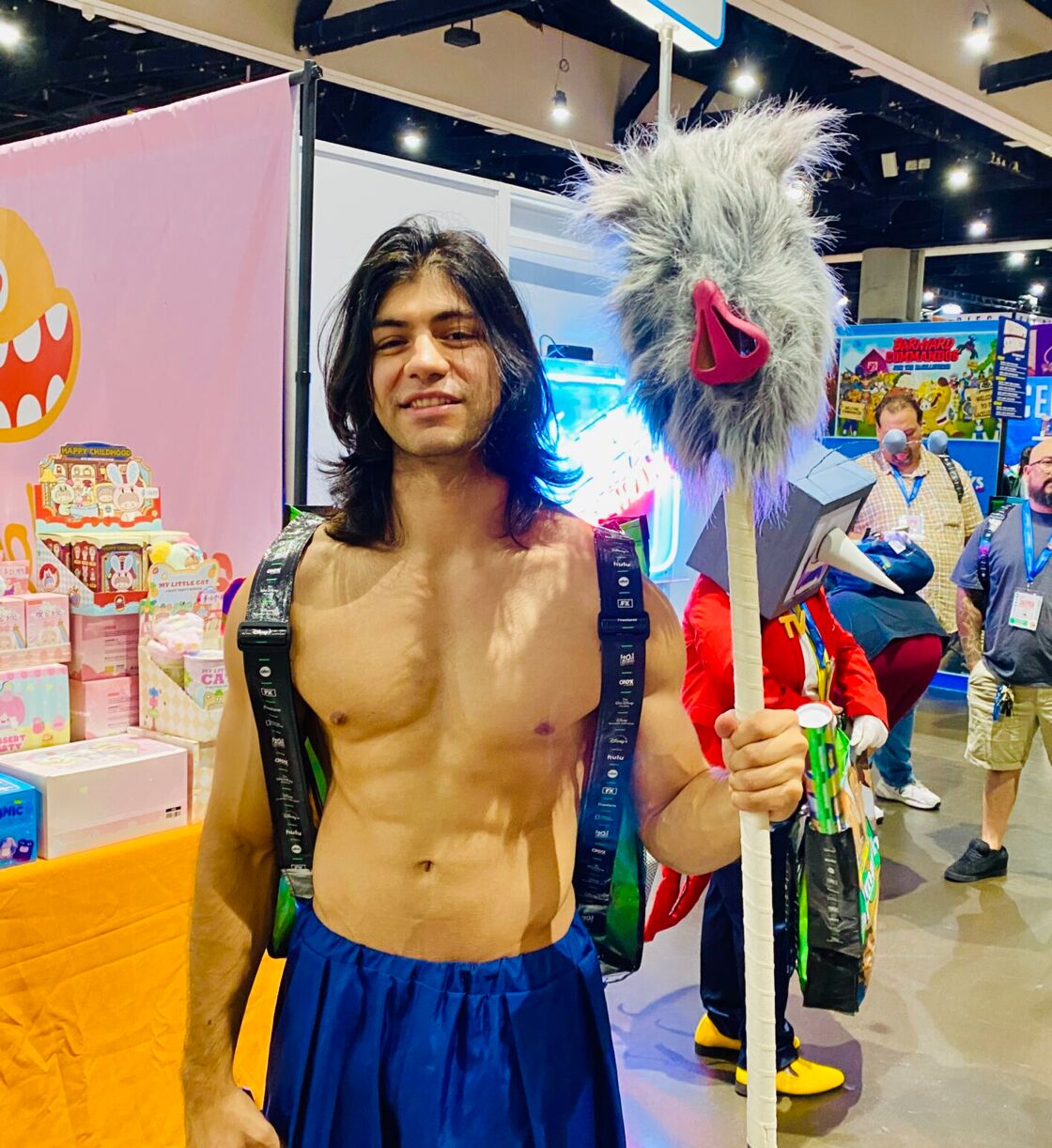 Posing at Comic Con