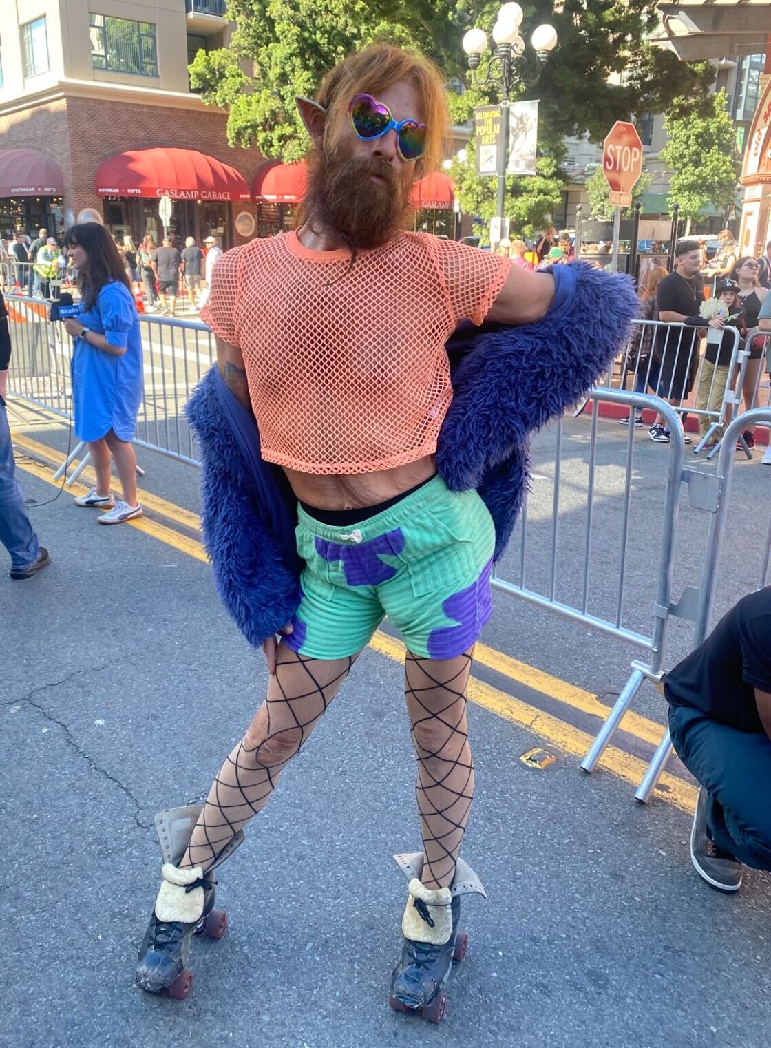 Posing at Comic Con