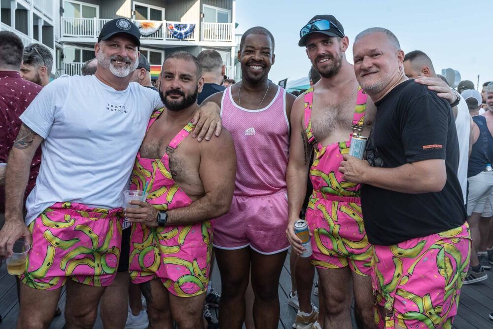 Customers at the Boatslip Resort in Provincetown