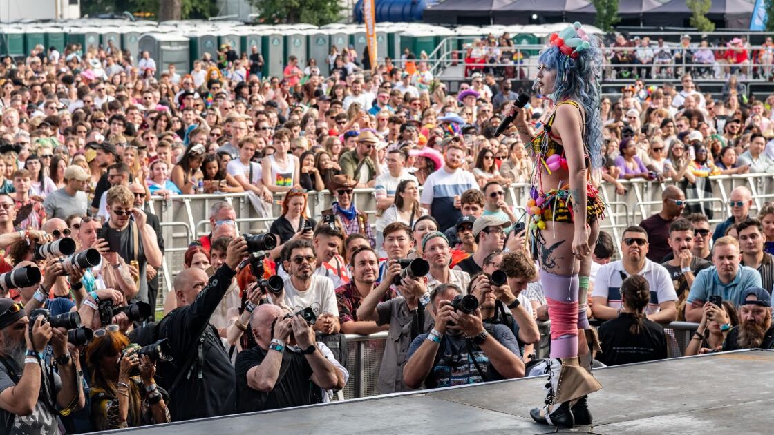 Ashnikko at Brighton Pride 2025