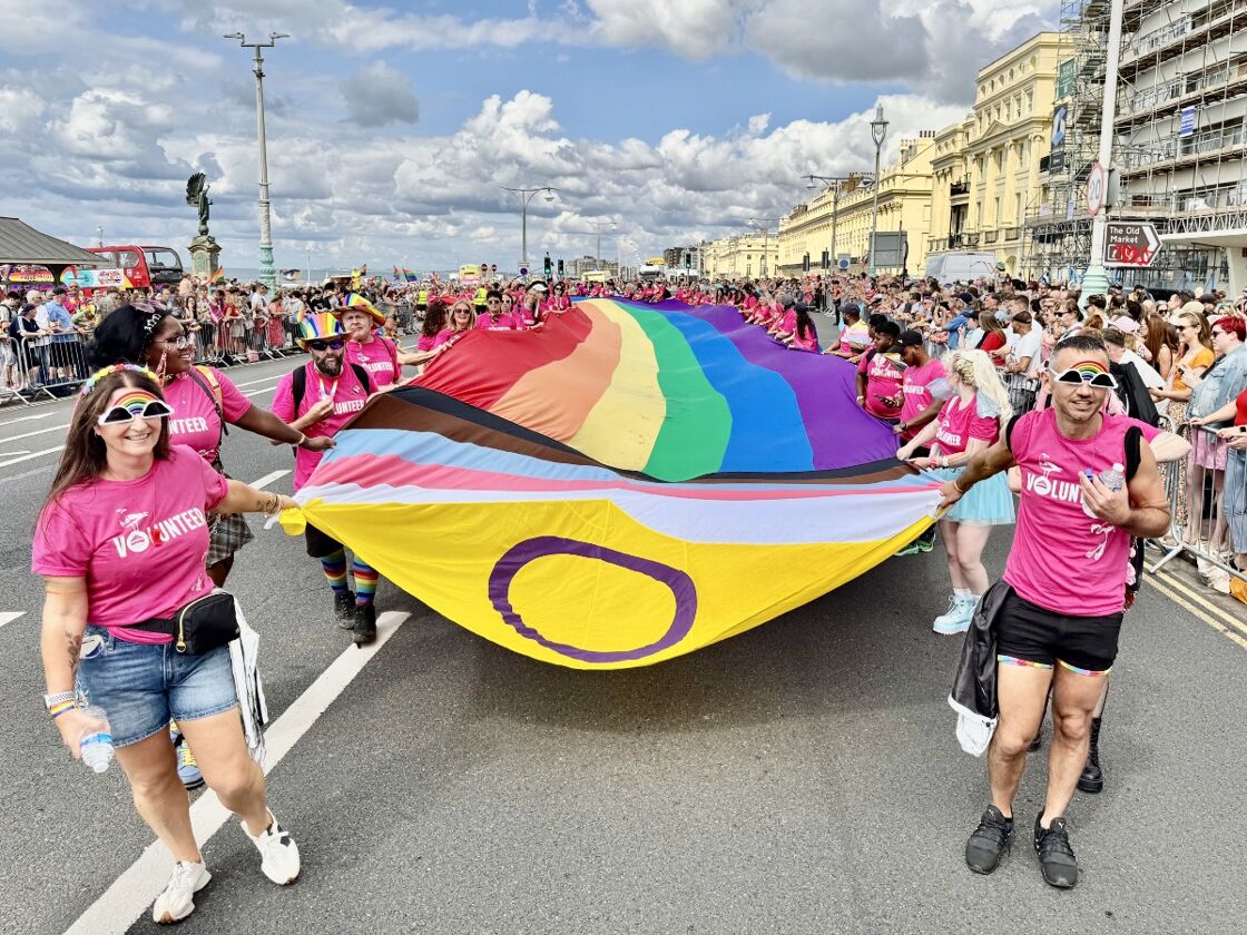 Brighton & Hove Pride parade 2025