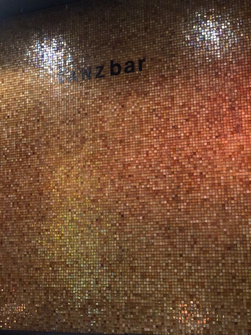 A tiled wall at Berlin gay bar Hafen.