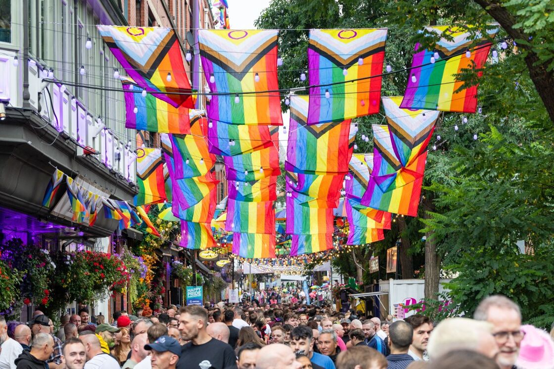 Canal Street, Manchester Pride