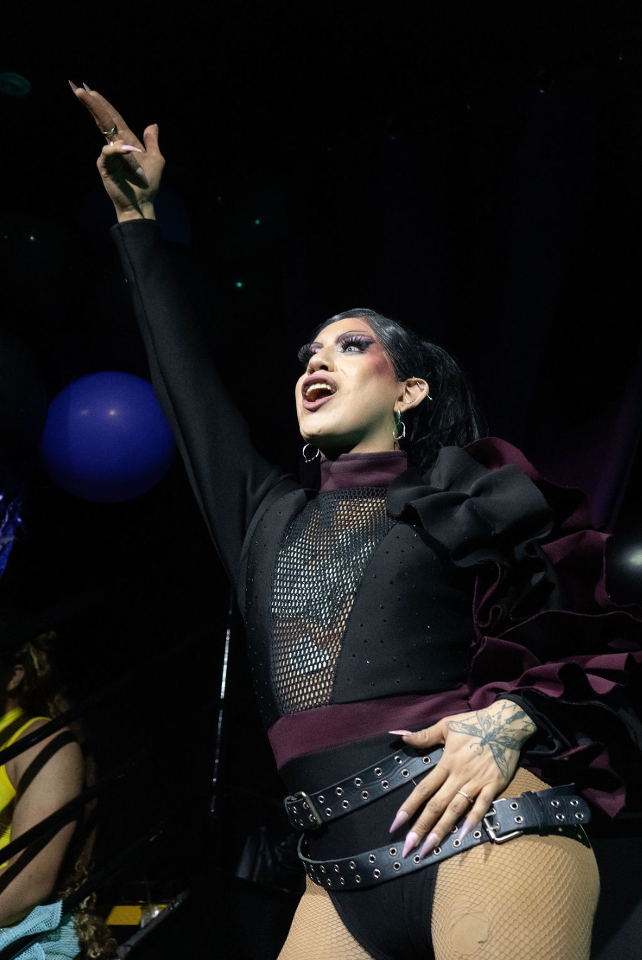 Drag queen Stasi performs at The Ritz Bar & Lounge.