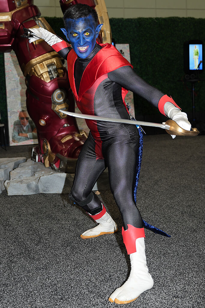 Nightcrawler cosplay at LA Comic Con 2025