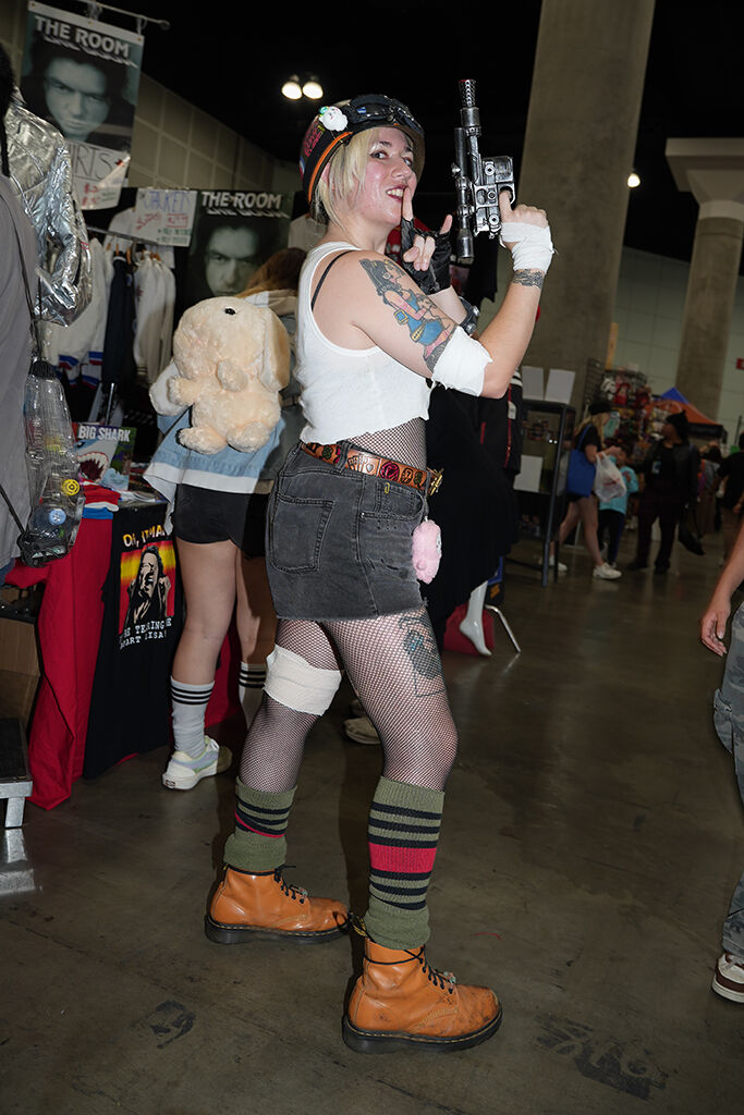Tank Girl cosplay at LA Comic Con 2025