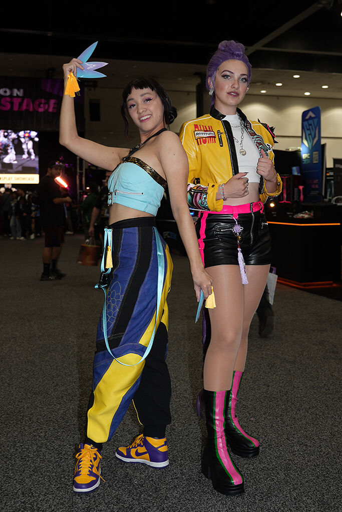 K Pop Demon Hunter cosplay at LA Comic Con 2025