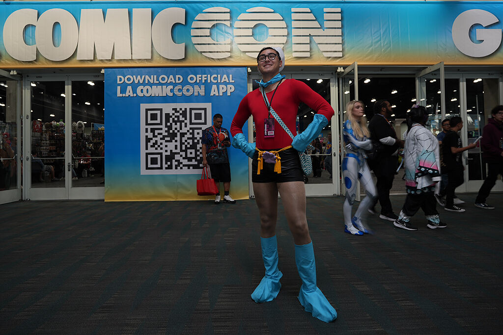 Barnacle Boy cosplay at LA Comic Con 2025