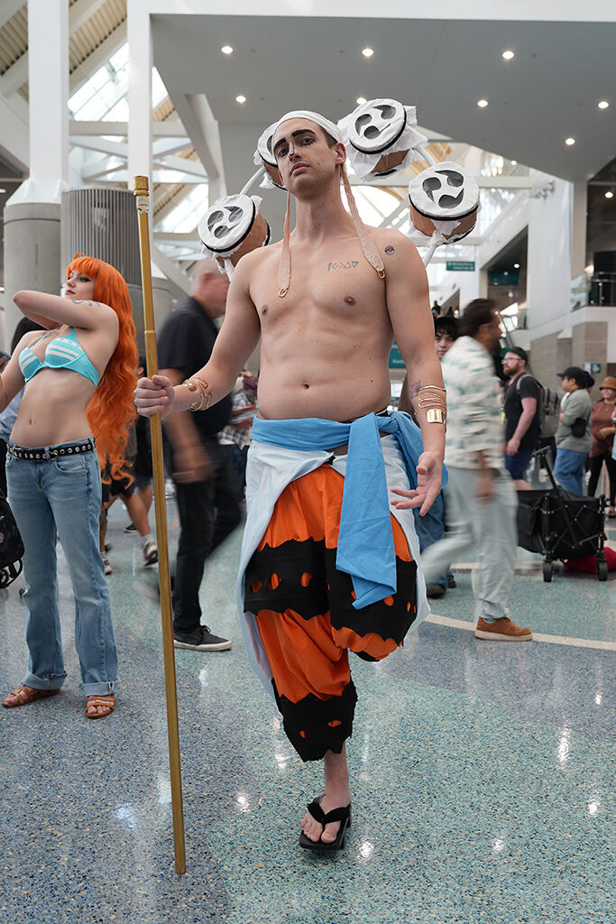 Anime cosplay at LA Comic Con 2025