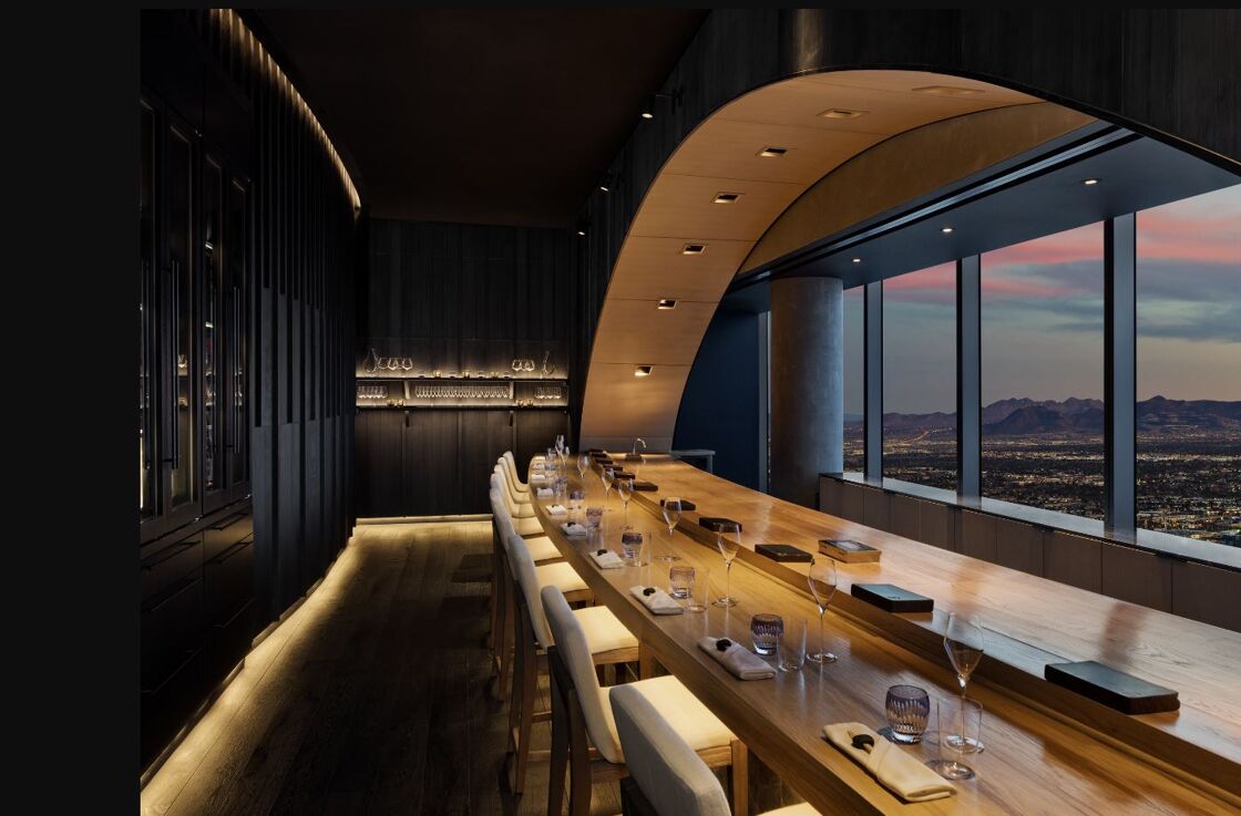 Luxury restaurant in Las Vegas