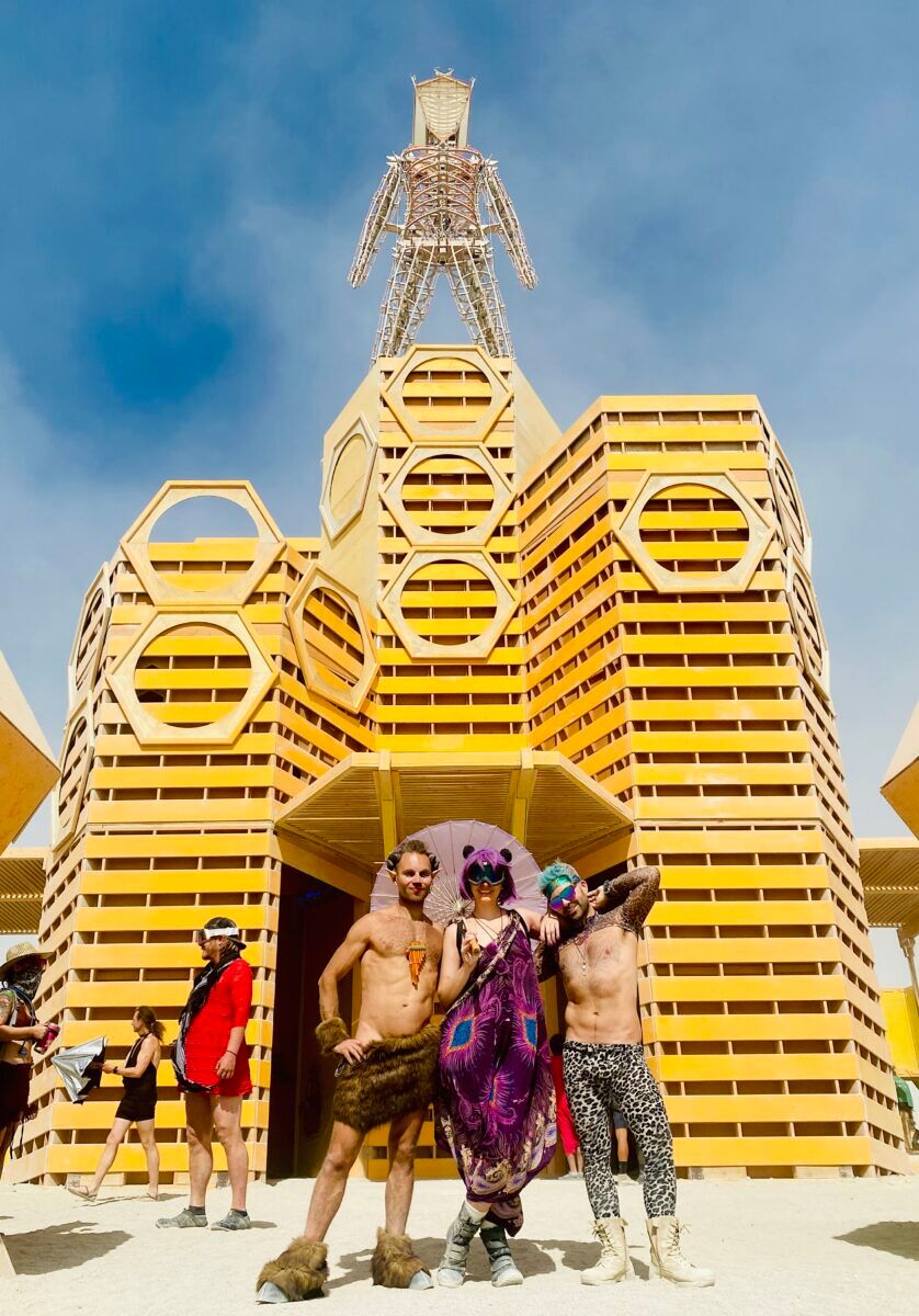 The theme of 2023 was 'Animalila,' reflected in the honeycomb designs incorporated in its Man.