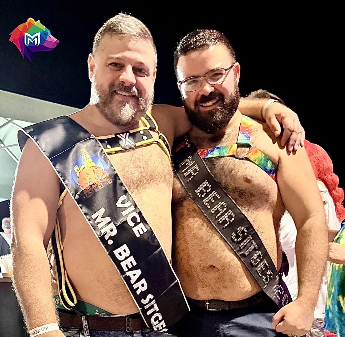 Mr Bear Sitges and Mr Vice Bear Sitges